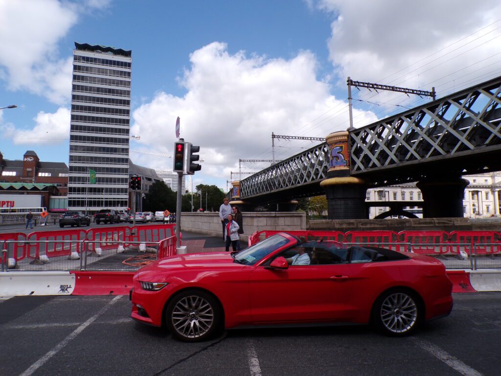 A scene in Dublin