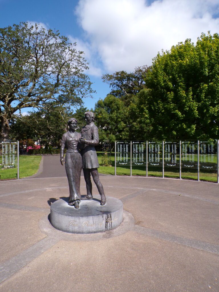 The Rose of Tralee statue in Tralee (Trá Lí)