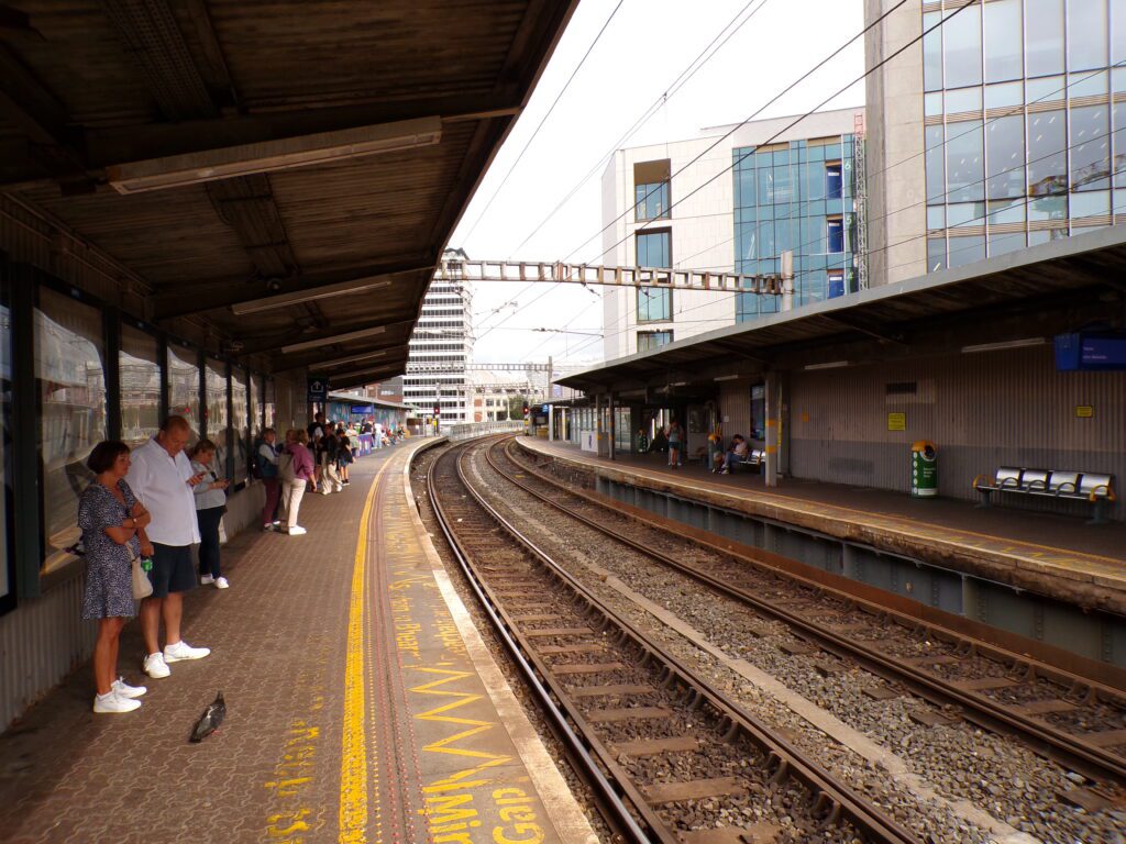 A scene in Dublin