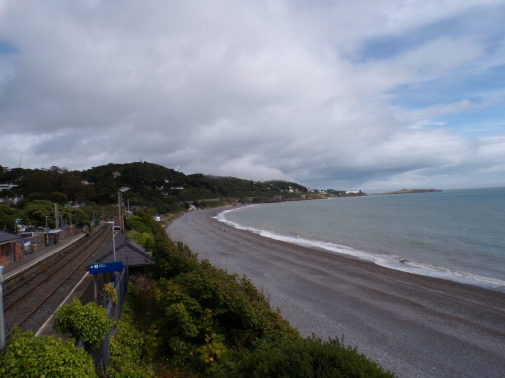 A view of Killiney Beach