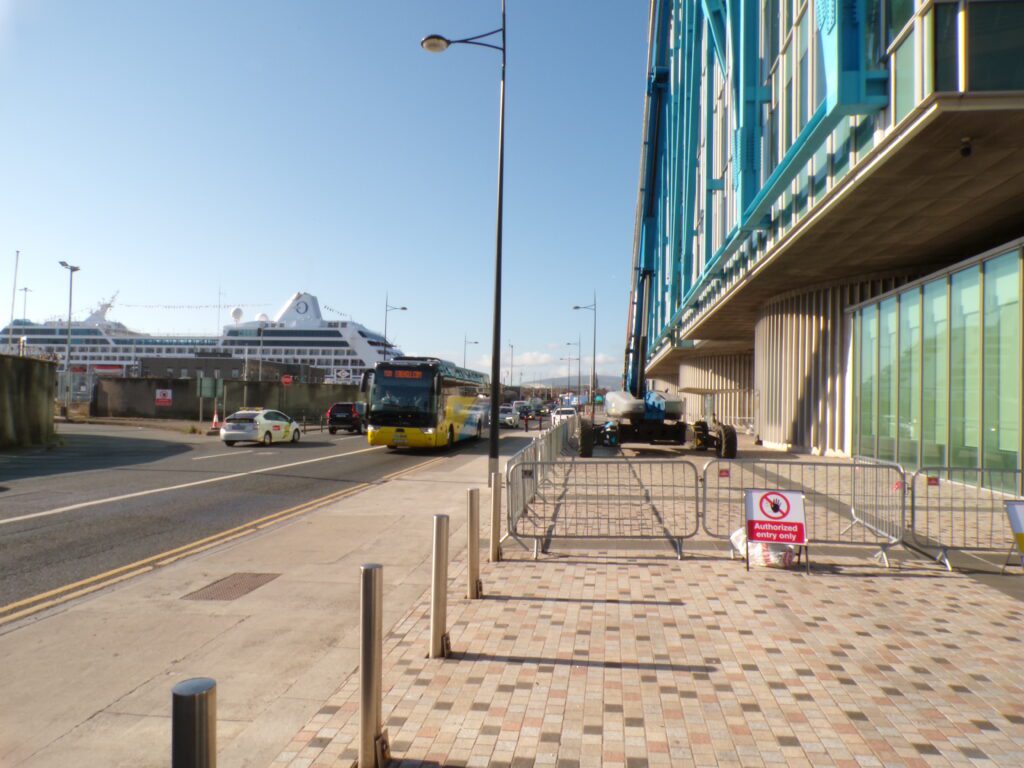 A view of Port Square in Dublin