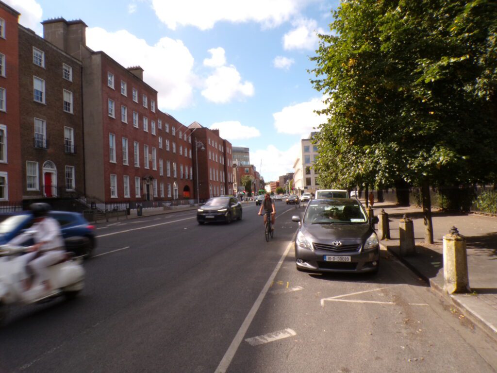 A view near Saint Stephen's Green Park