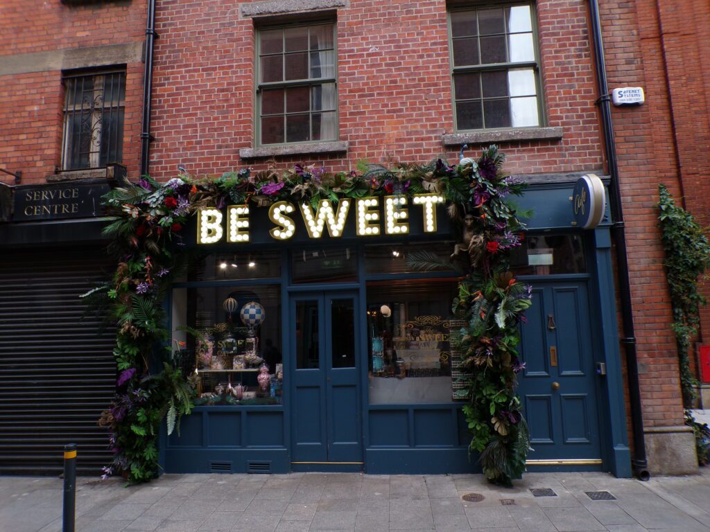 A view of Clarendon Street in Dublin