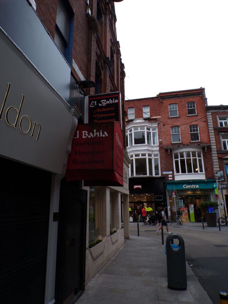 A view of Wicklow Street in Dublin