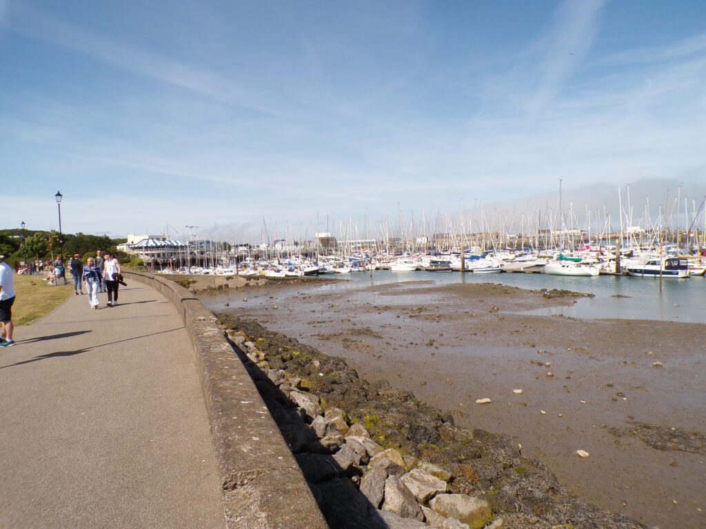 A view near E Pier