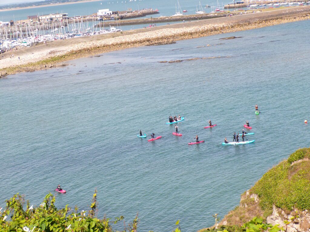 A view near Balscadden Bay Beach