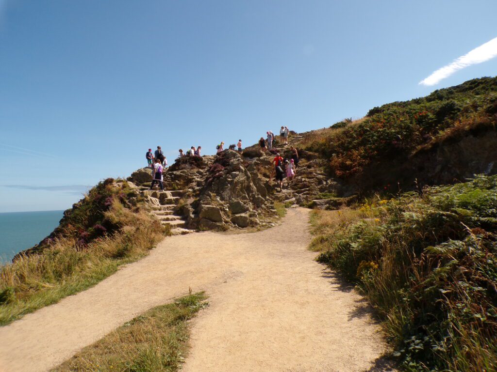 A view of the Howth Cliff Walk