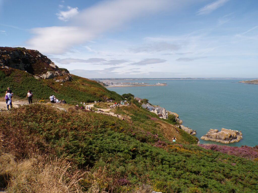 A view along the Howth Cliff Walk