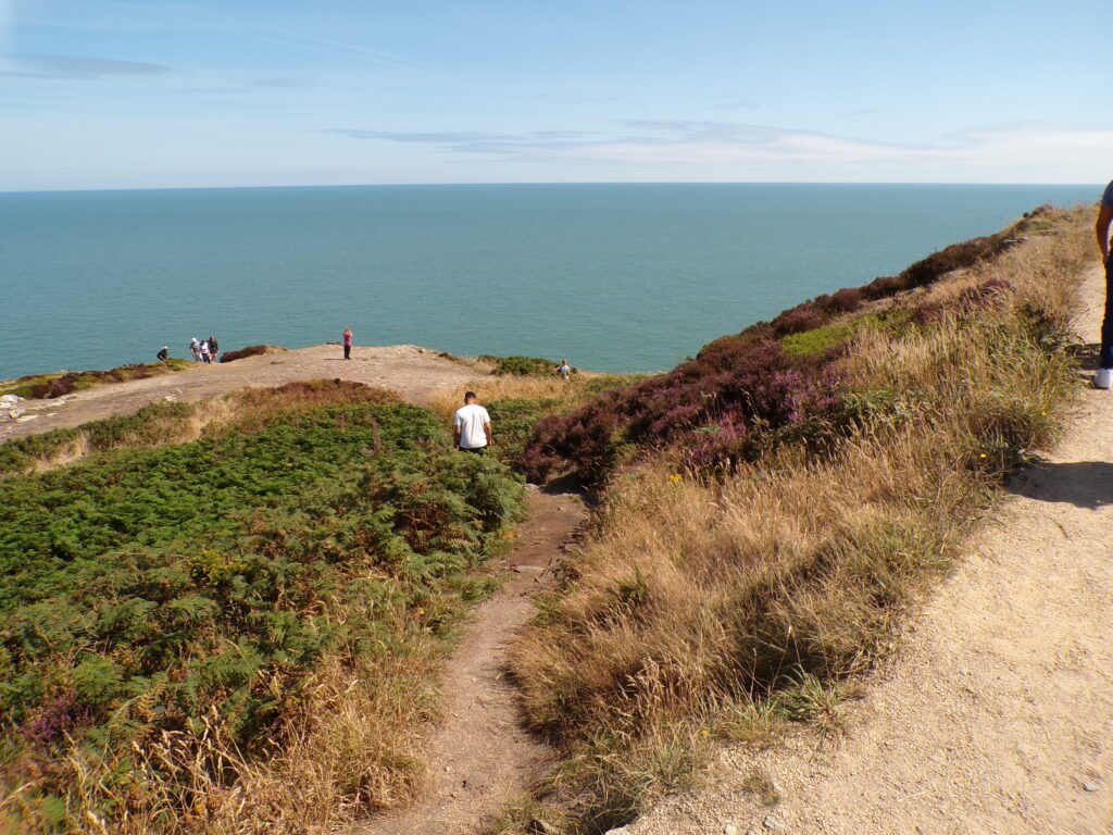 A view along the Howth Cliff Walk