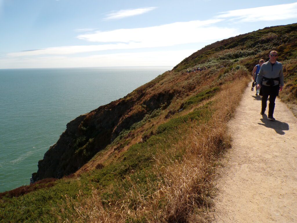 A view along the Howth Cliff Walk