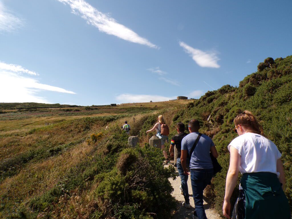 A view along the Howth Cliff Walk