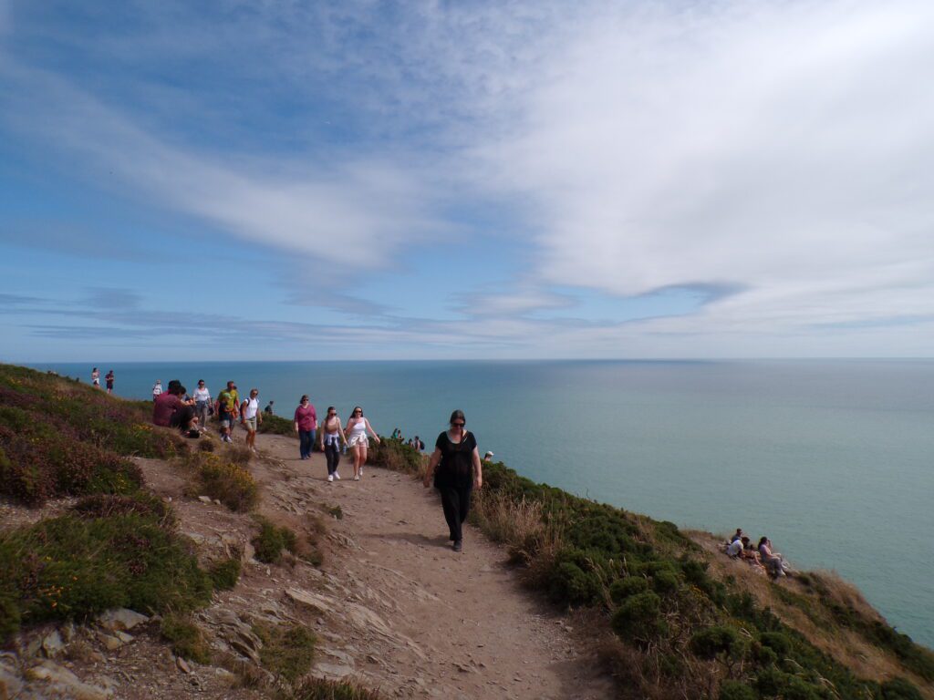 A view along the Howth Cliff Walk