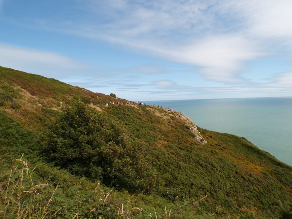 A view along the Howth Cliff Walk