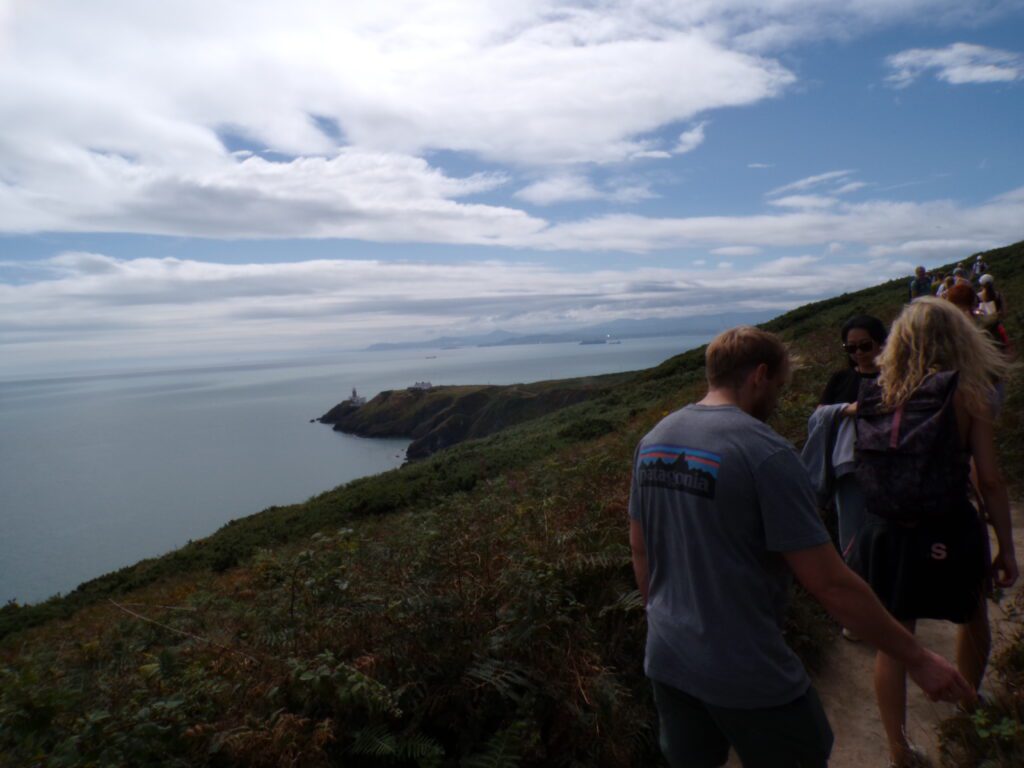 A view along the Howth Cliff Walk