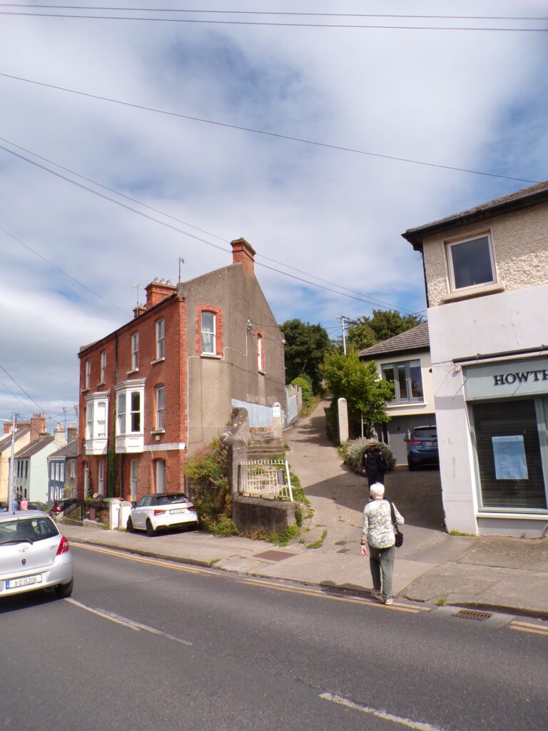 A view of Abbey Street in Howth