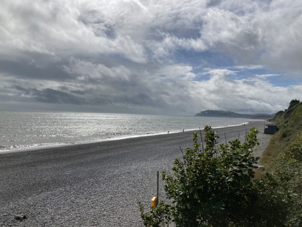 A view of Killiney Beach in Ireland