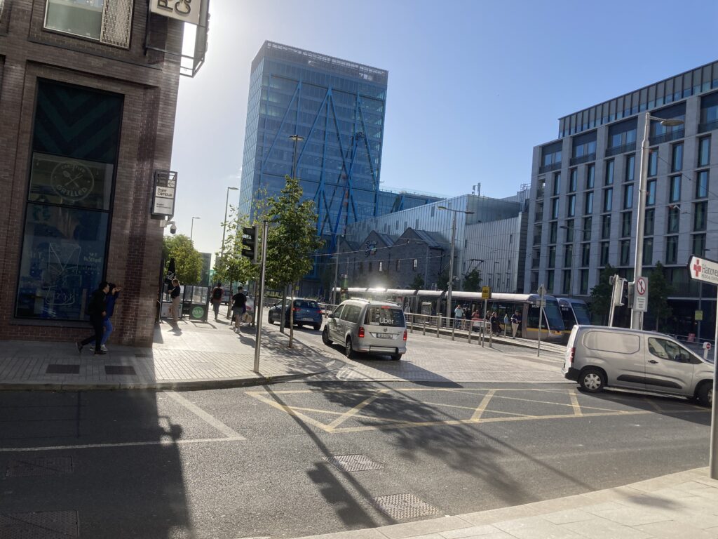 A view near North Dock in Dublin, Ireland