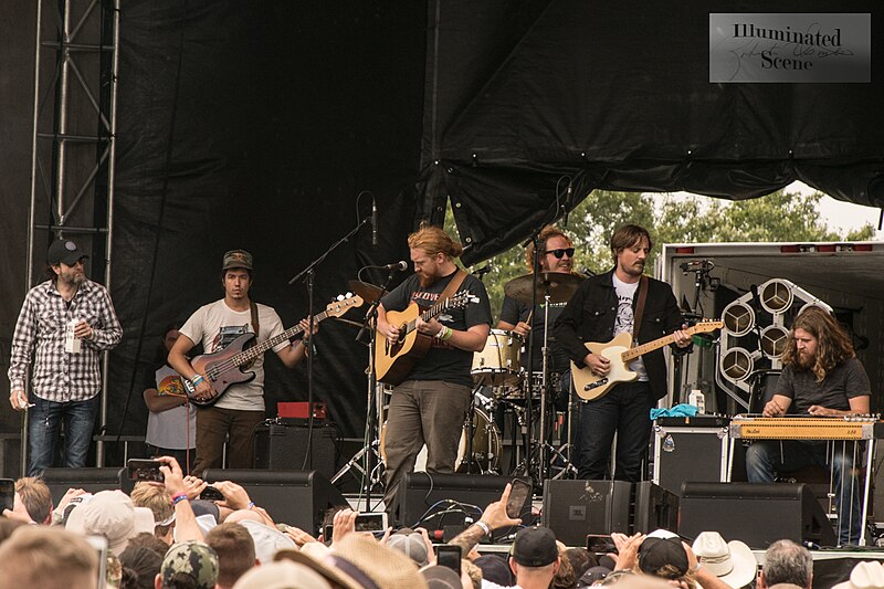 Tyler Childers at Hinterland Music Festival, St. Charles, IA 8/4/18