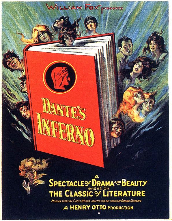 Poster for the film "Dante's Inferno" (1924)