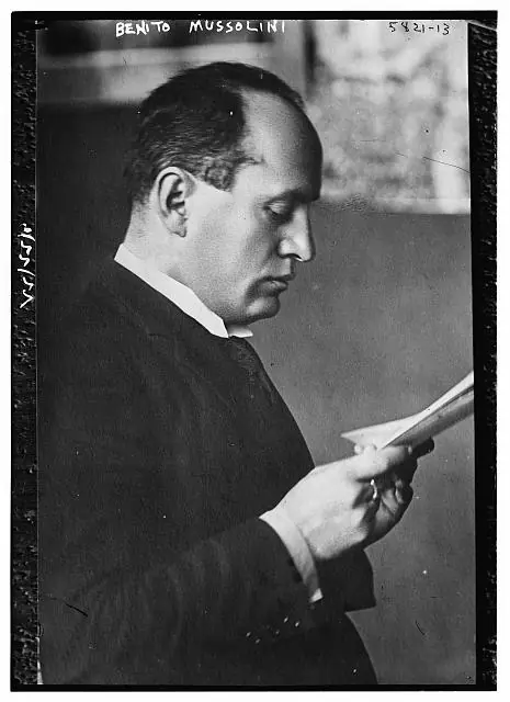 Benito Mussolini. [between ca. 1920 and ca. 1925].